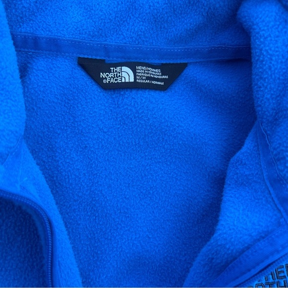 The North Face Men's Vibrant Blue Fleece Jacket - Picture 3 of 10